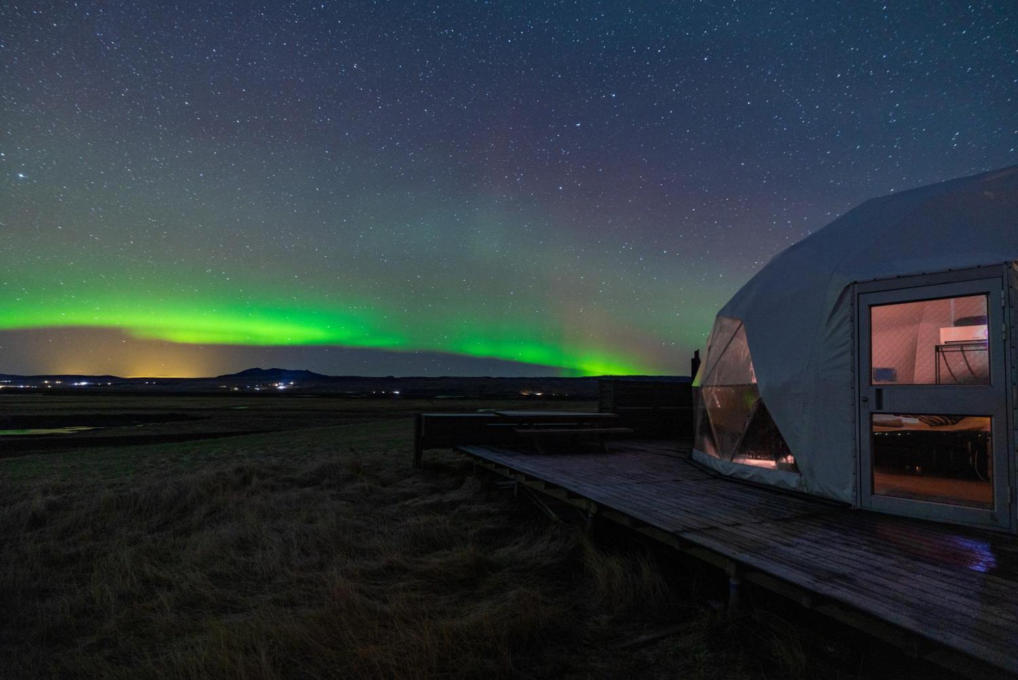 Aurora Dome - South Coast Iceland Hvolsvollur Ngoại thất bức ảnh